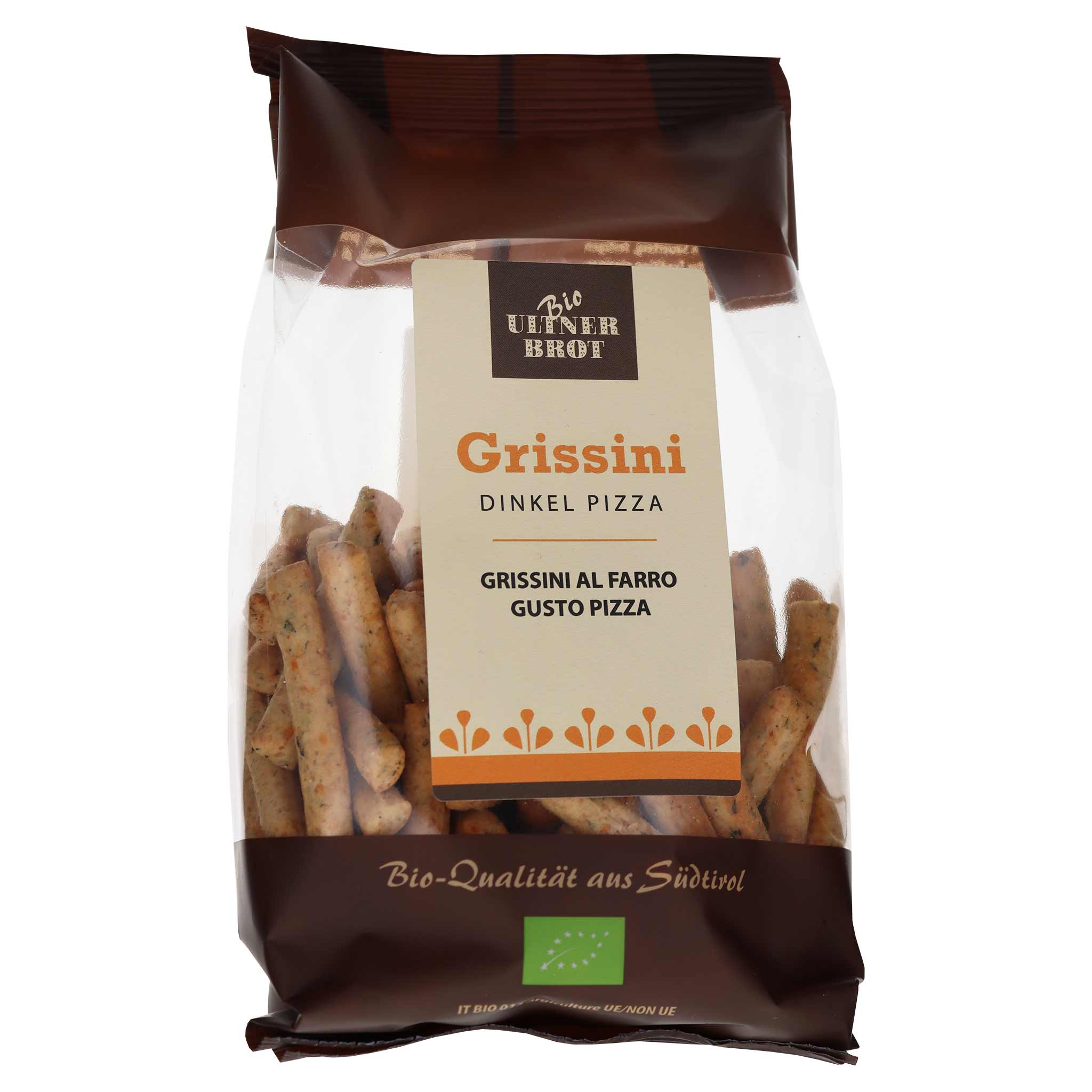 Ultner Brot BIO Mini Grissini Dinkel Pizza 50g aus Südtirol